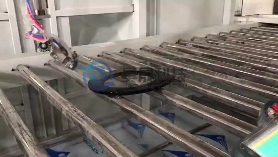 馬桶蓋在線自動噴涂